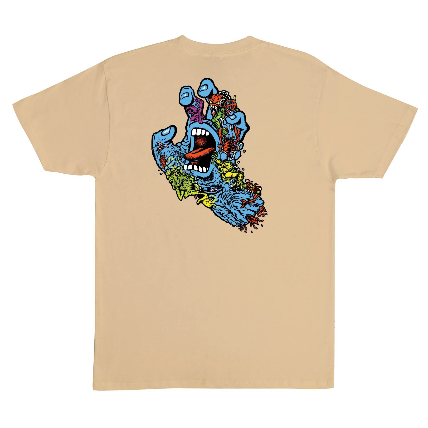 SANTA CRUZ Roskopp Screaming Five T-shirt