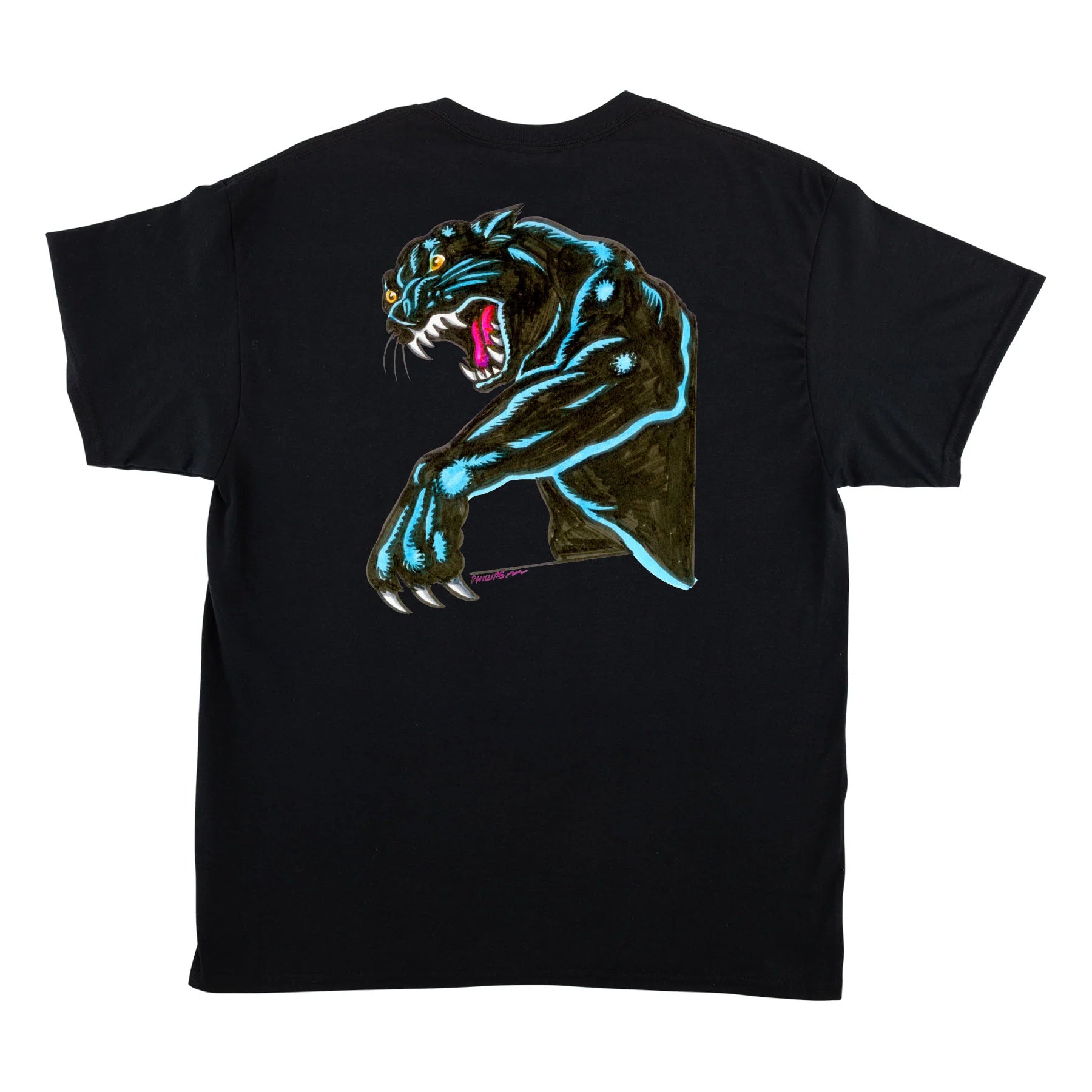 SANTA CRUZ Natas Sketch Panther T-shirt