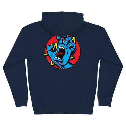 SANTA CRUZ Hand Dot Zip Hoodie