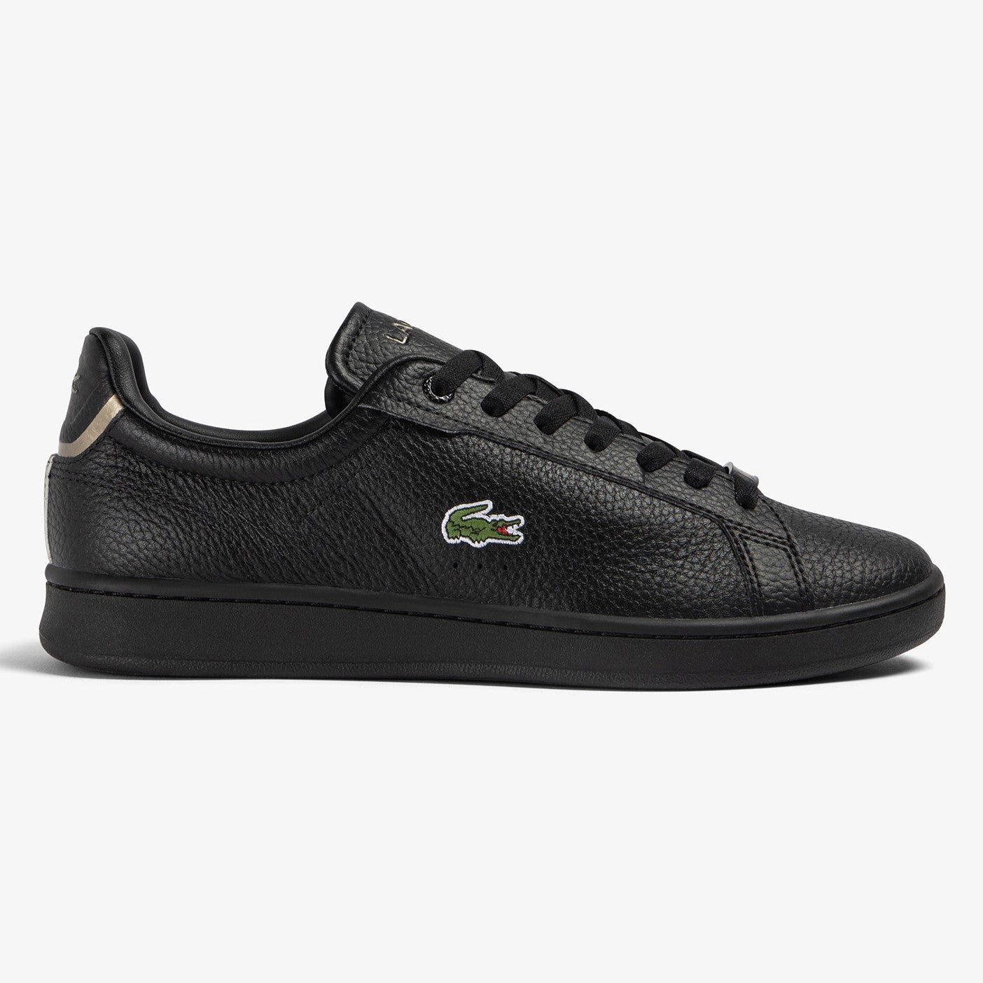 LACOSTE Men s Carnaby Pro Leather Sneakers Black Black K MOMO