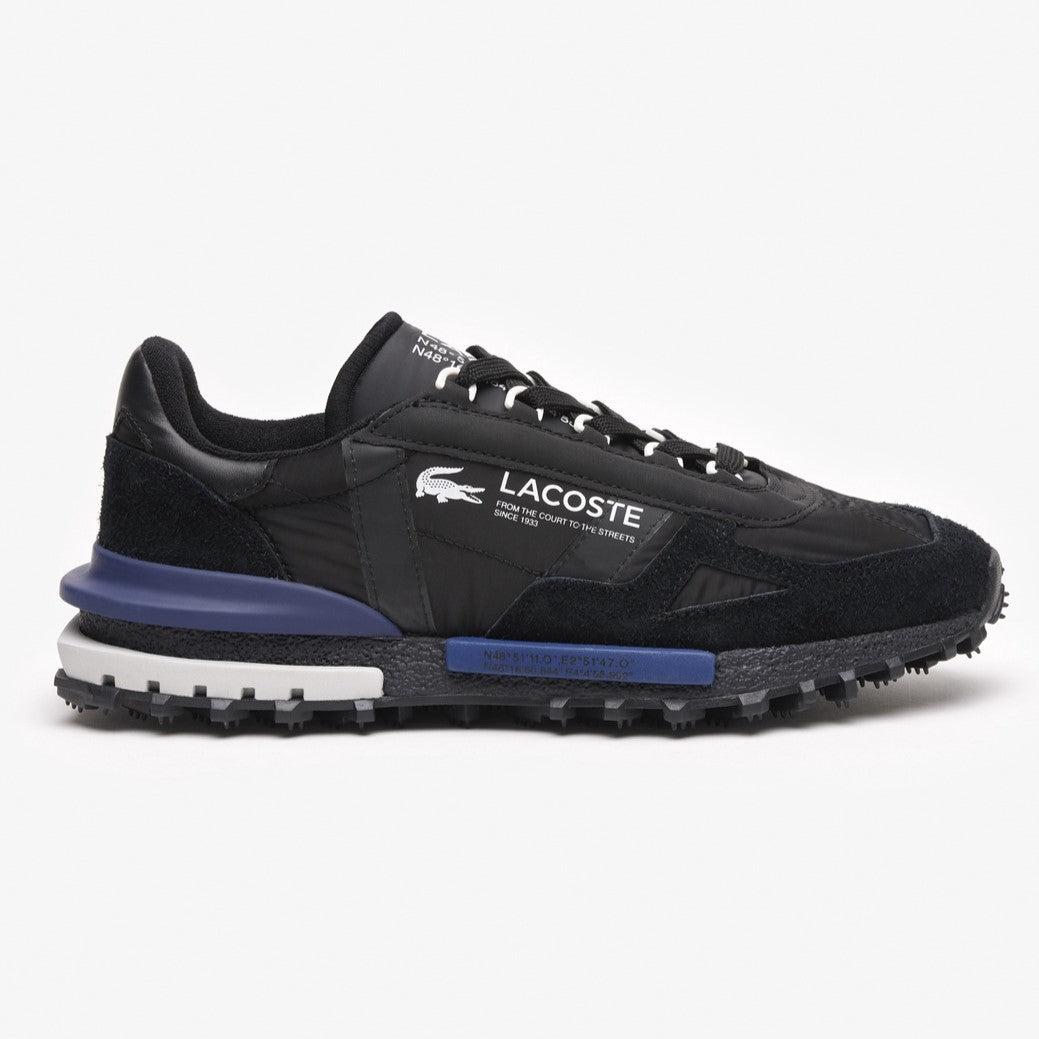LACOSTE Men's Elite Active Sneakers - Black/Navy