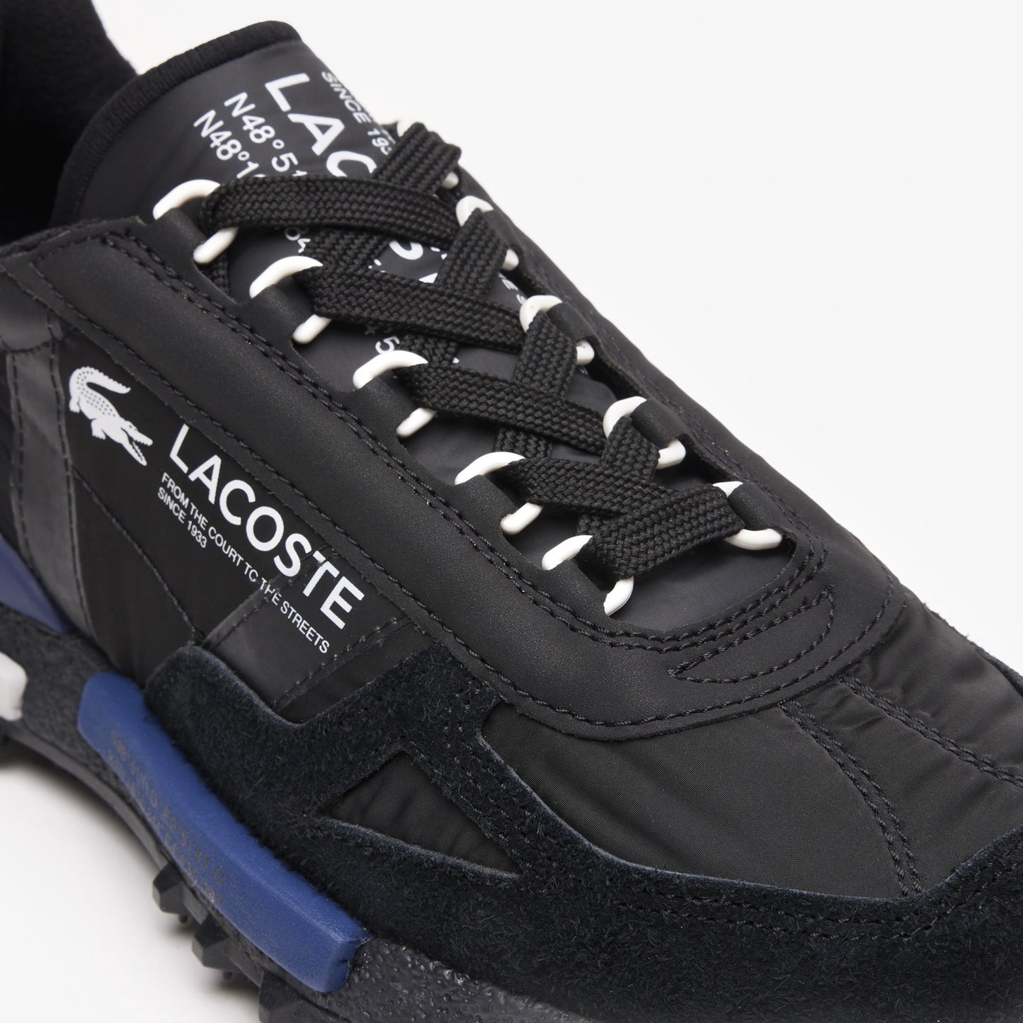 LACOSTE Men's Elite Active Sneakers - Black/Navy