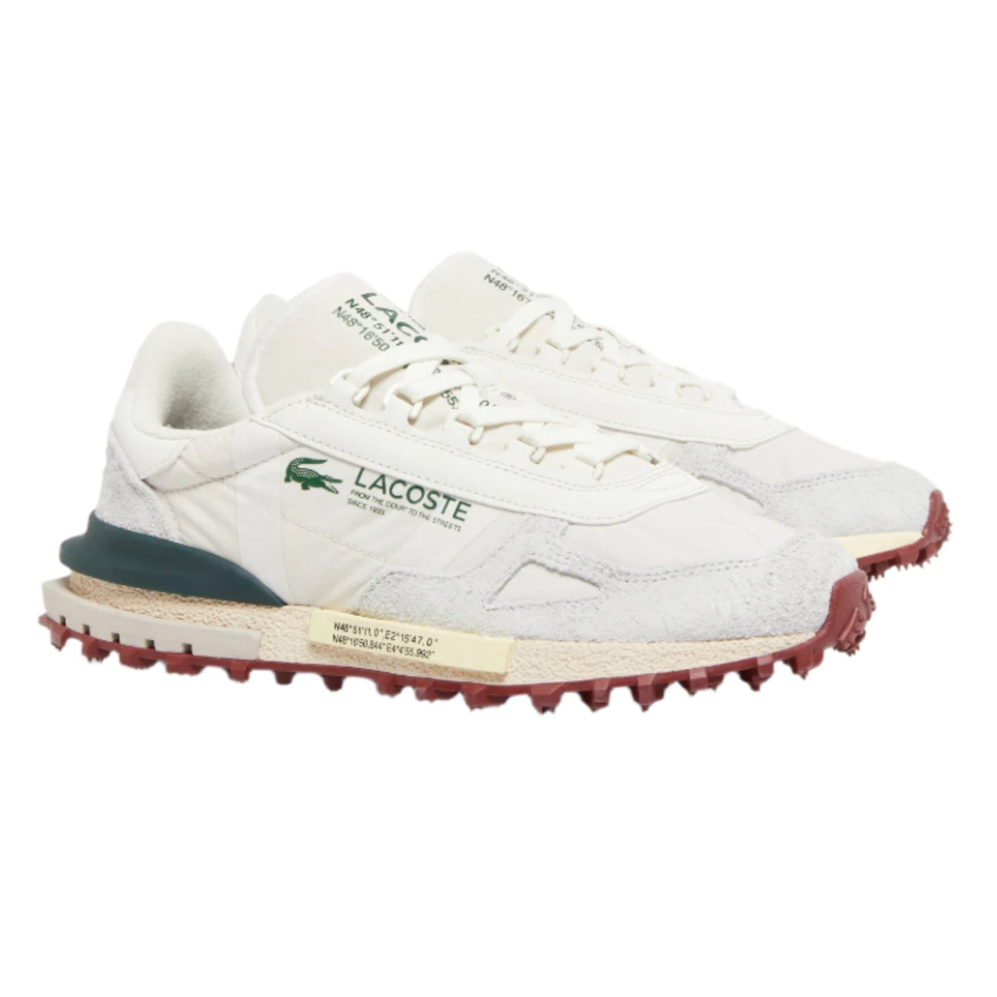 LACOSTE Men's Elite Active Sneakers - White