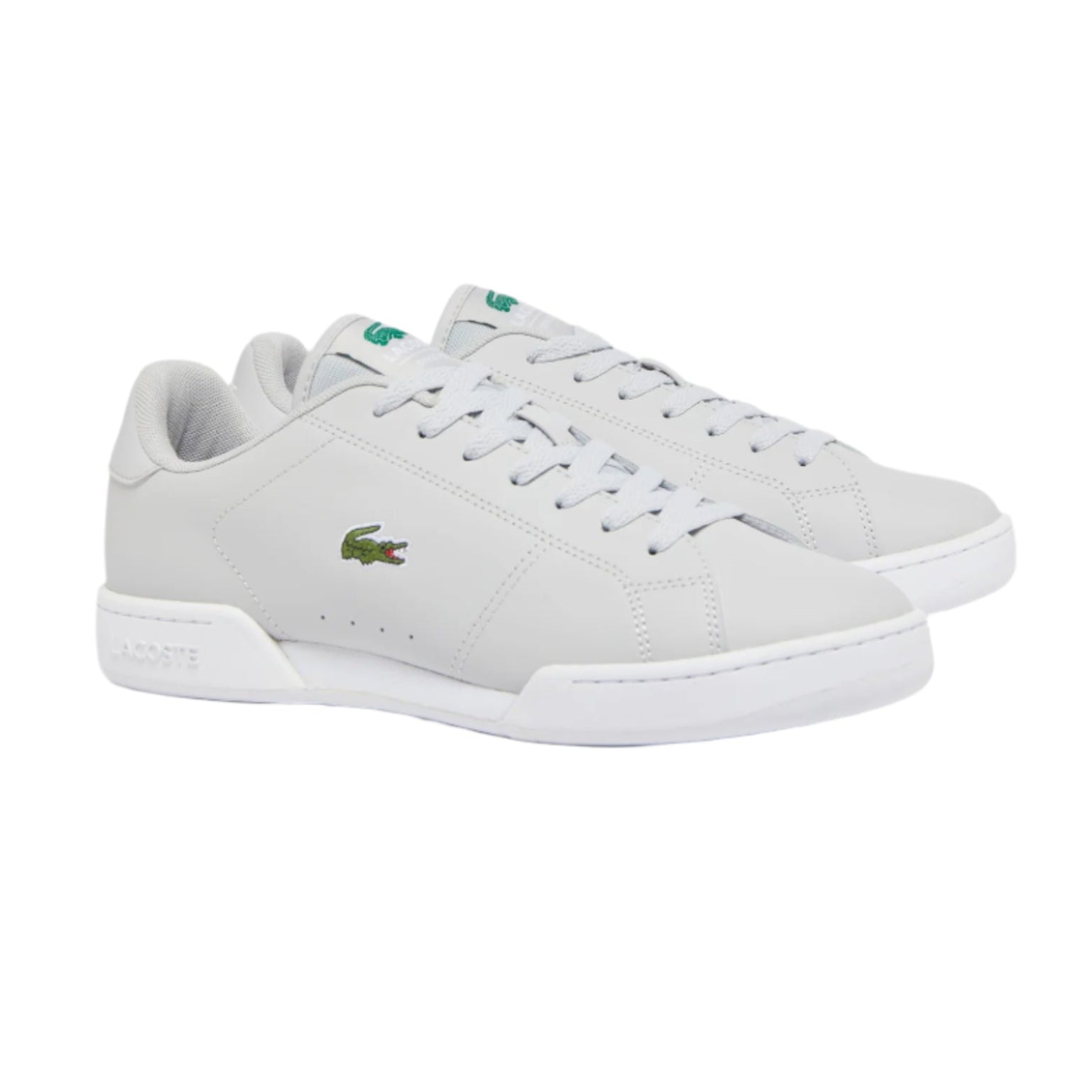LACOSTE Men's Carnaby Cup Leather Sneakers - Grey