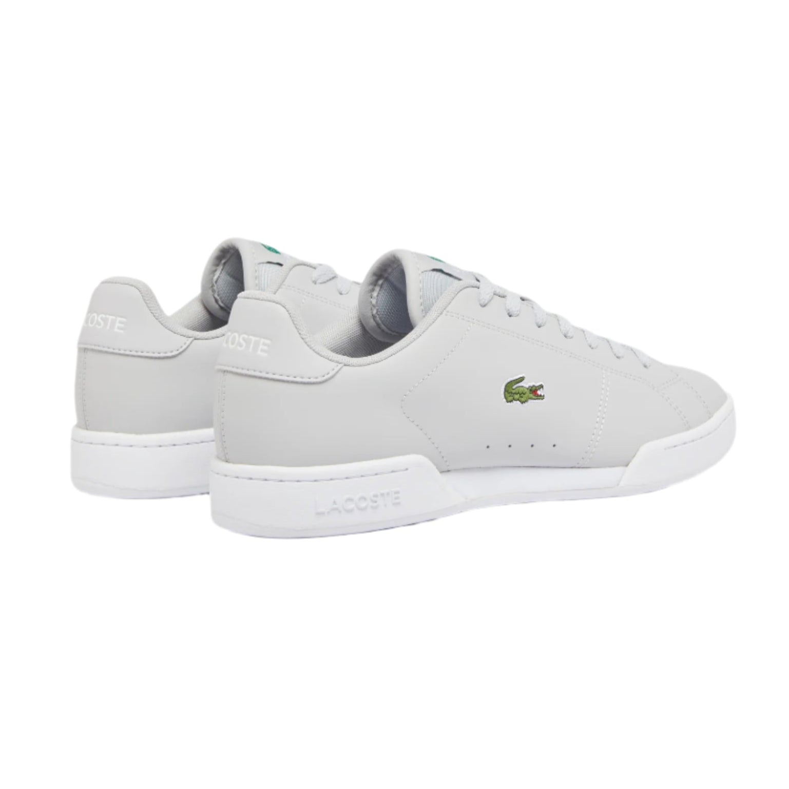 LACOSTE Men's Carnaby Cup Leather Sneakers - Grey