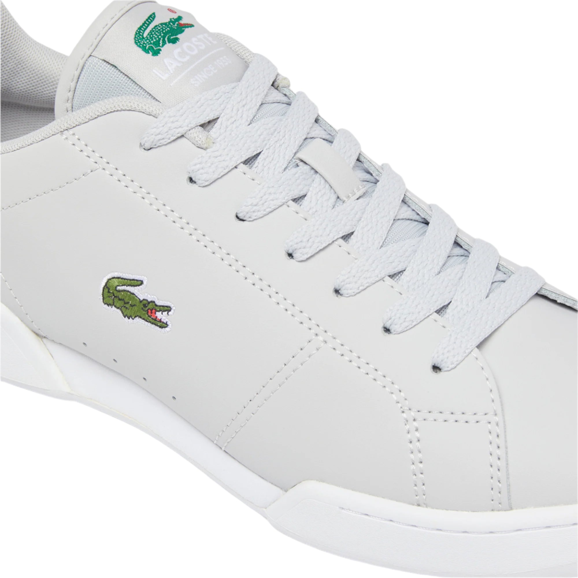 LACOSTE Men's Carnaby Cup Leather Sneakers - Grey