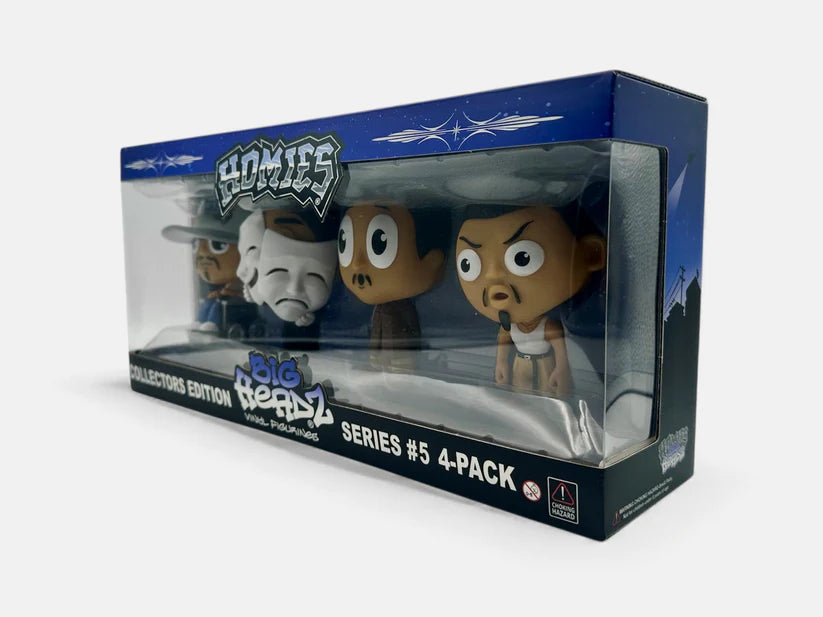 DGA HOMIES™ - BIG HEADZ 4-Pack Figure Set - Series #5