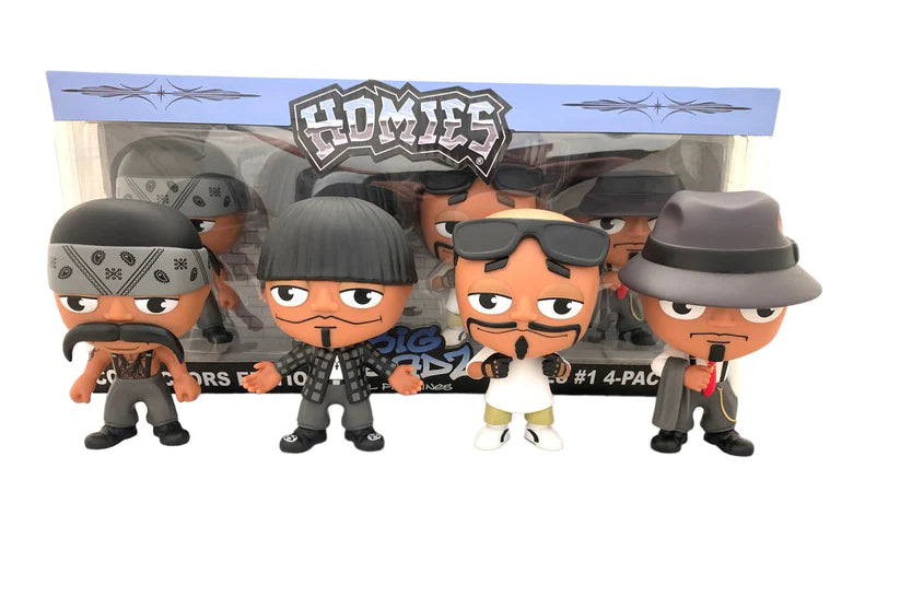 DGA HOMIES™ - BIG HEADZ 4-Pack Figure Set SERIES #1