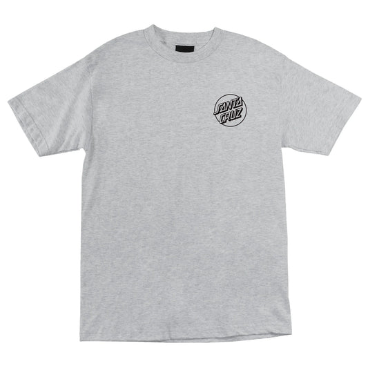 SANTA CRUZ Opus Dot Mens Graphic T-Shirt - Heather Grey