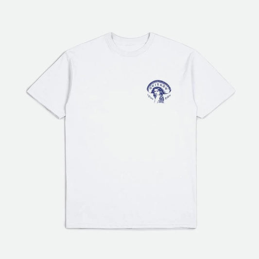 BRIXTON Vive Libre Standard T-shirt - White