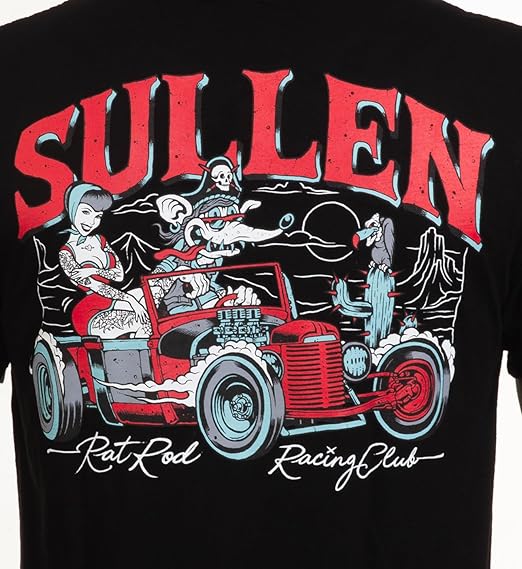 SULLEN Rat Rod Premium Graphic T-shirt