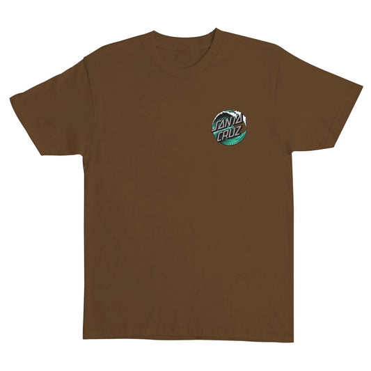 SANTA CRUZ Wave Dot Mens Graphic T-Shirt