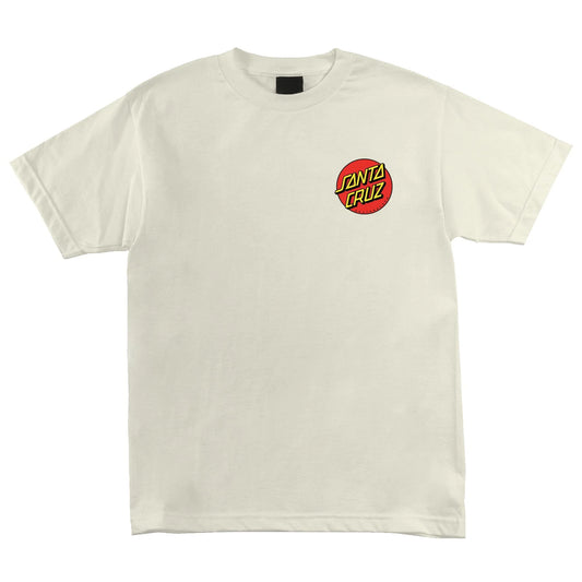 SANTA CRUZ Meek Slasher Mens Graphic T-Shirt - Cream
