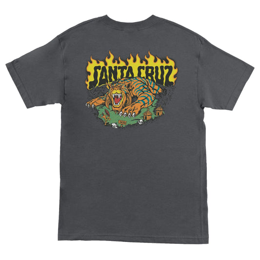 SANTA CRUZ Salba Tiger Redux Mens Graphic T-Shirt