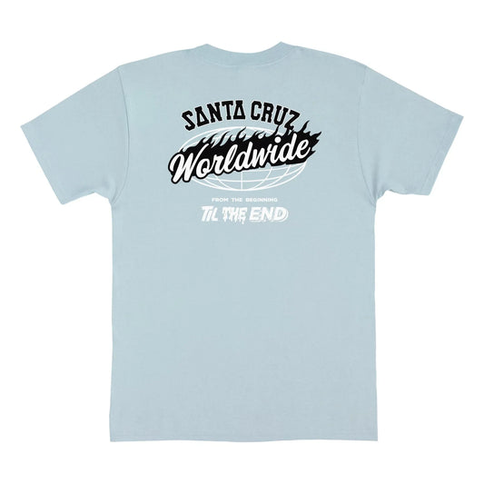 SANTA CRUZ TTE Worldwide Mens Graphic T-Shirt