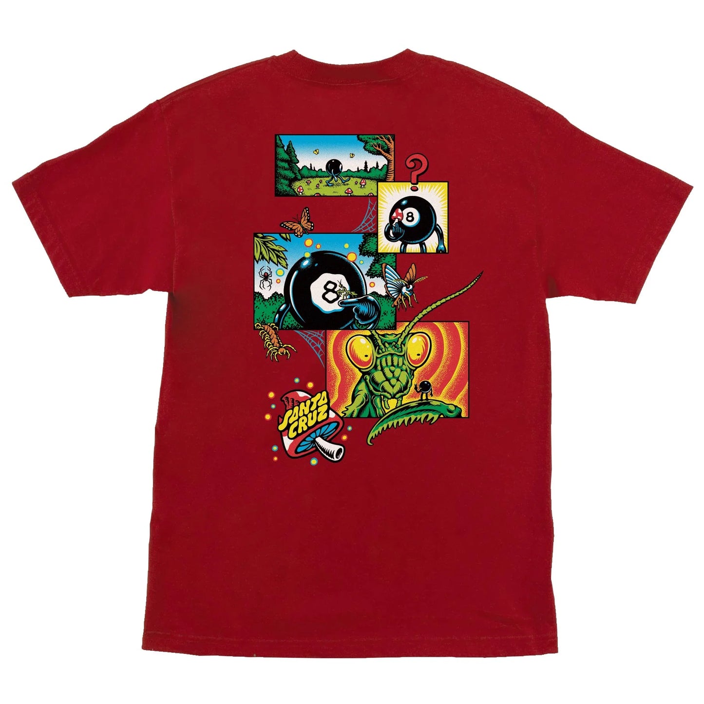 SANTA CRUZ Winkowski 8Ballr Comic Graphic T-Shirt