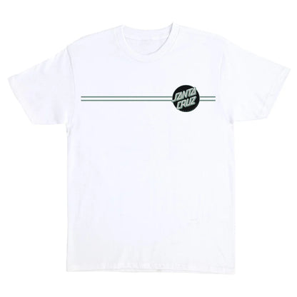 SANTA CRUZ Johnson Beast Wagon Stripes Mens Graphic T-Shirt