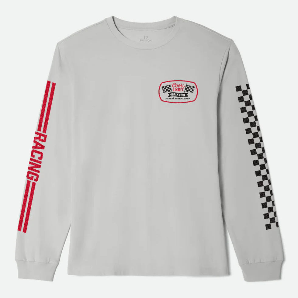 BRIXTON Coors Light Pit Stop Standard Long Sleeve T-Shirt