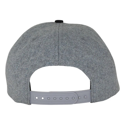 SANTA CRUZ Flamed Ring Dot Snapback Hat - Grey