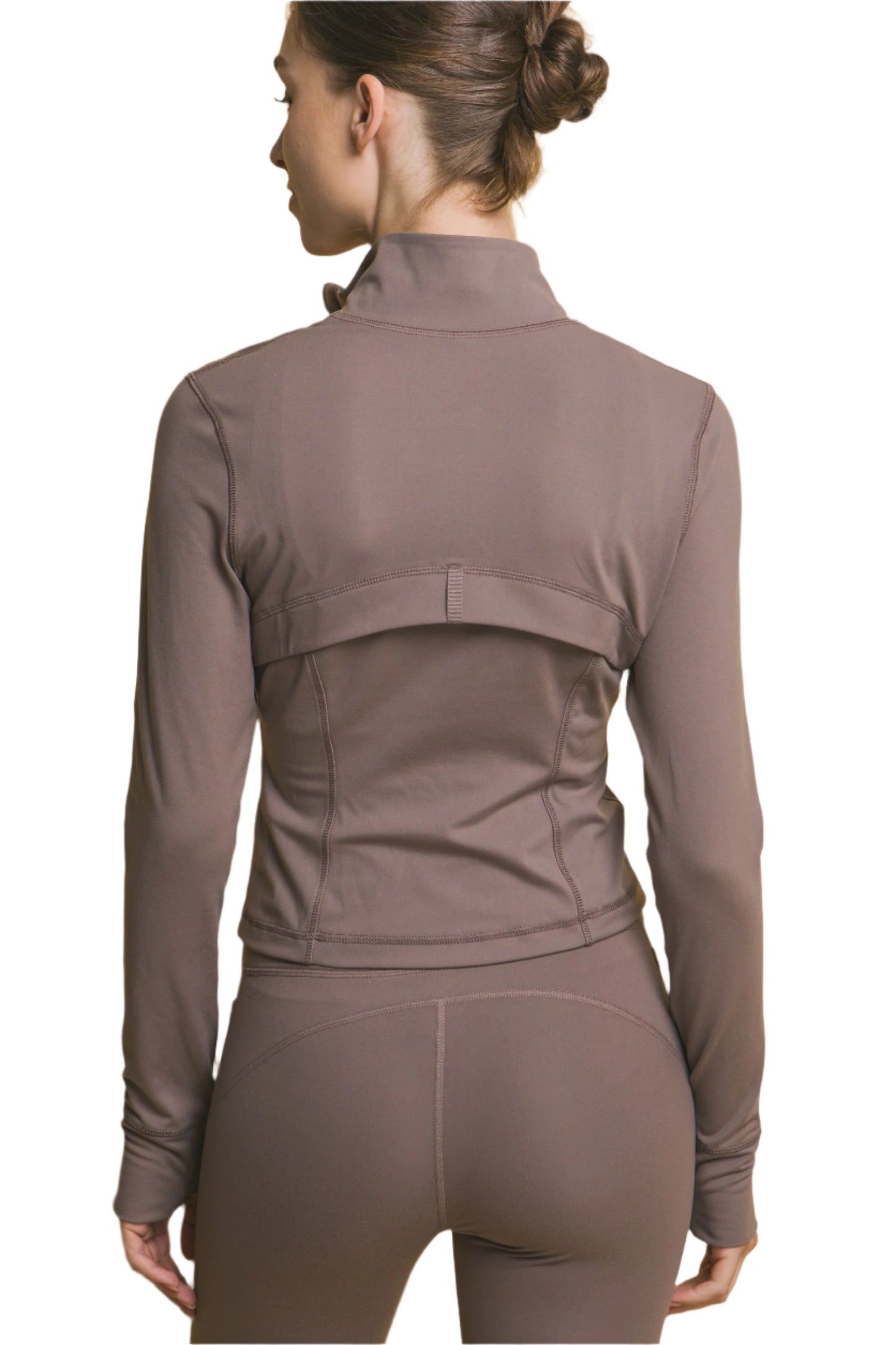 Active Long-Sleeve Zip-Up Performance Top