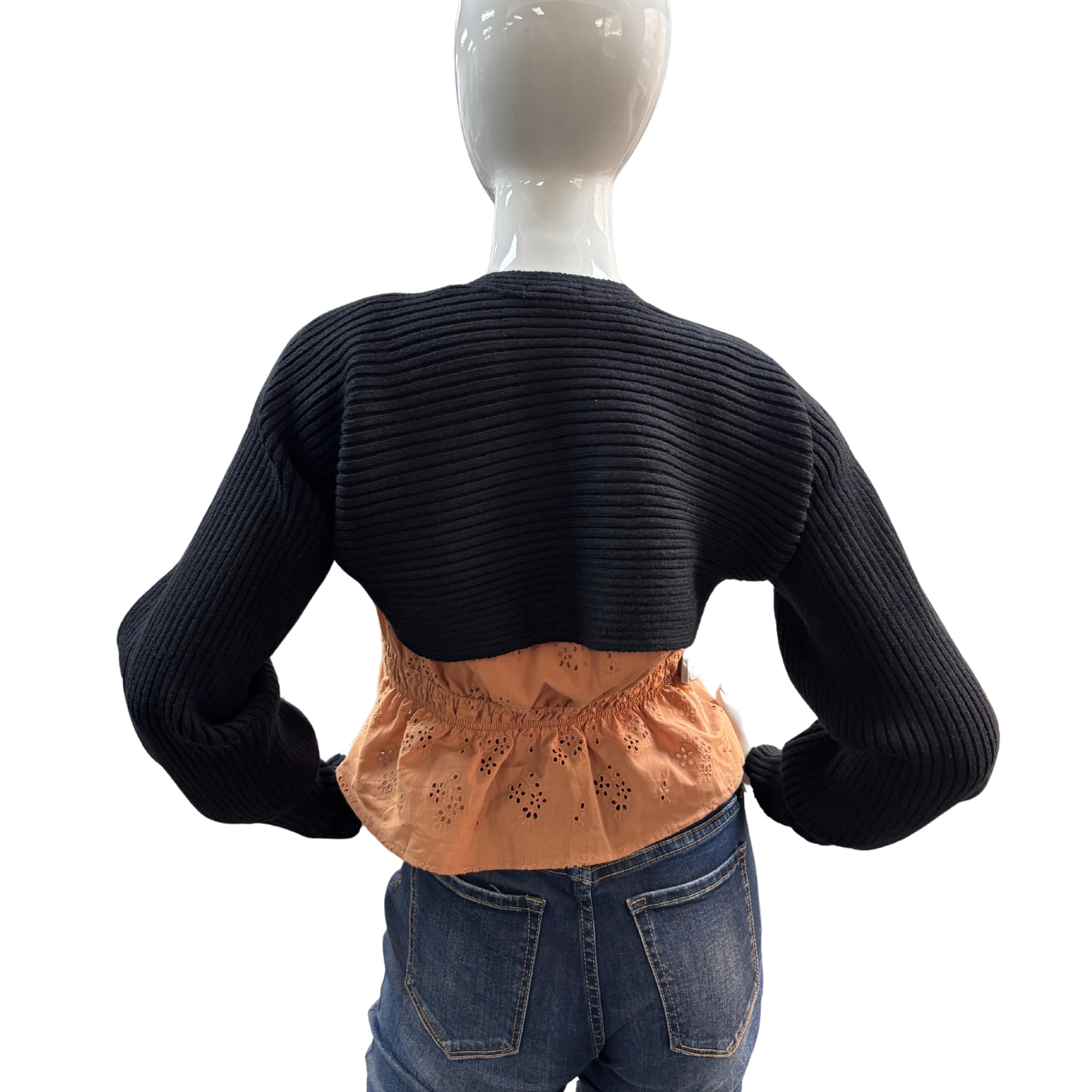 Women Long Sleeve Knit Bolero