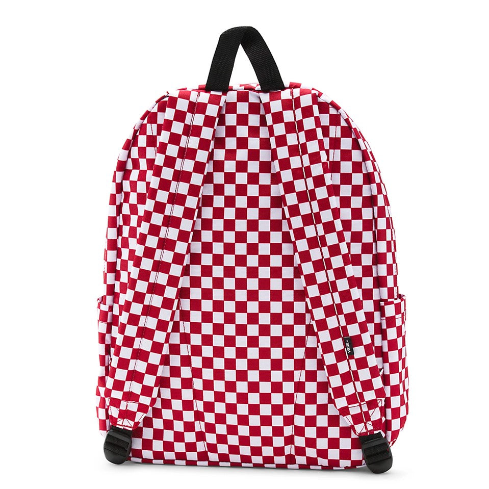 VANS Old Skool H2O Check Backpack Red White