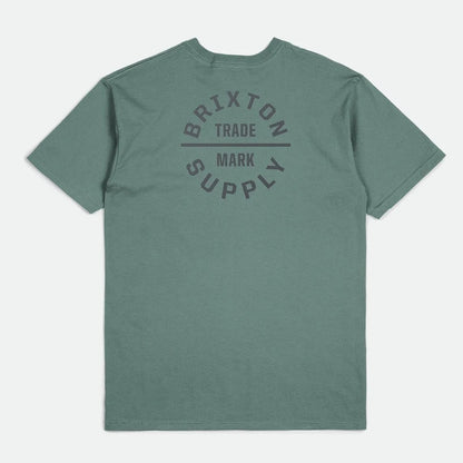 BRIXTON Oath V S/S Standard Tee - Sage