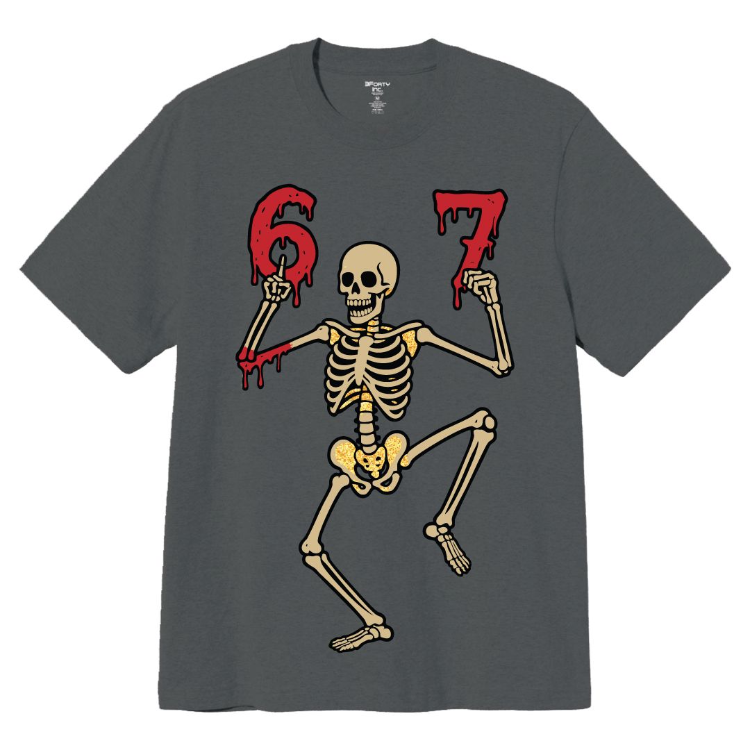 3FORTY 67 Skeleton Graphic Tee