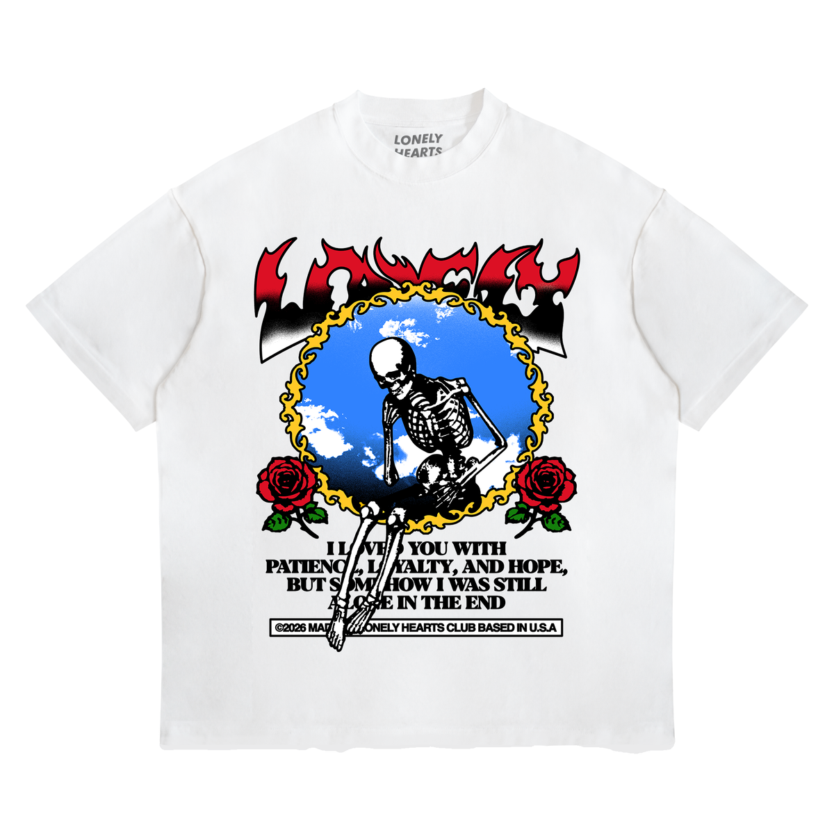 LONELY HEARTS Alone Tee