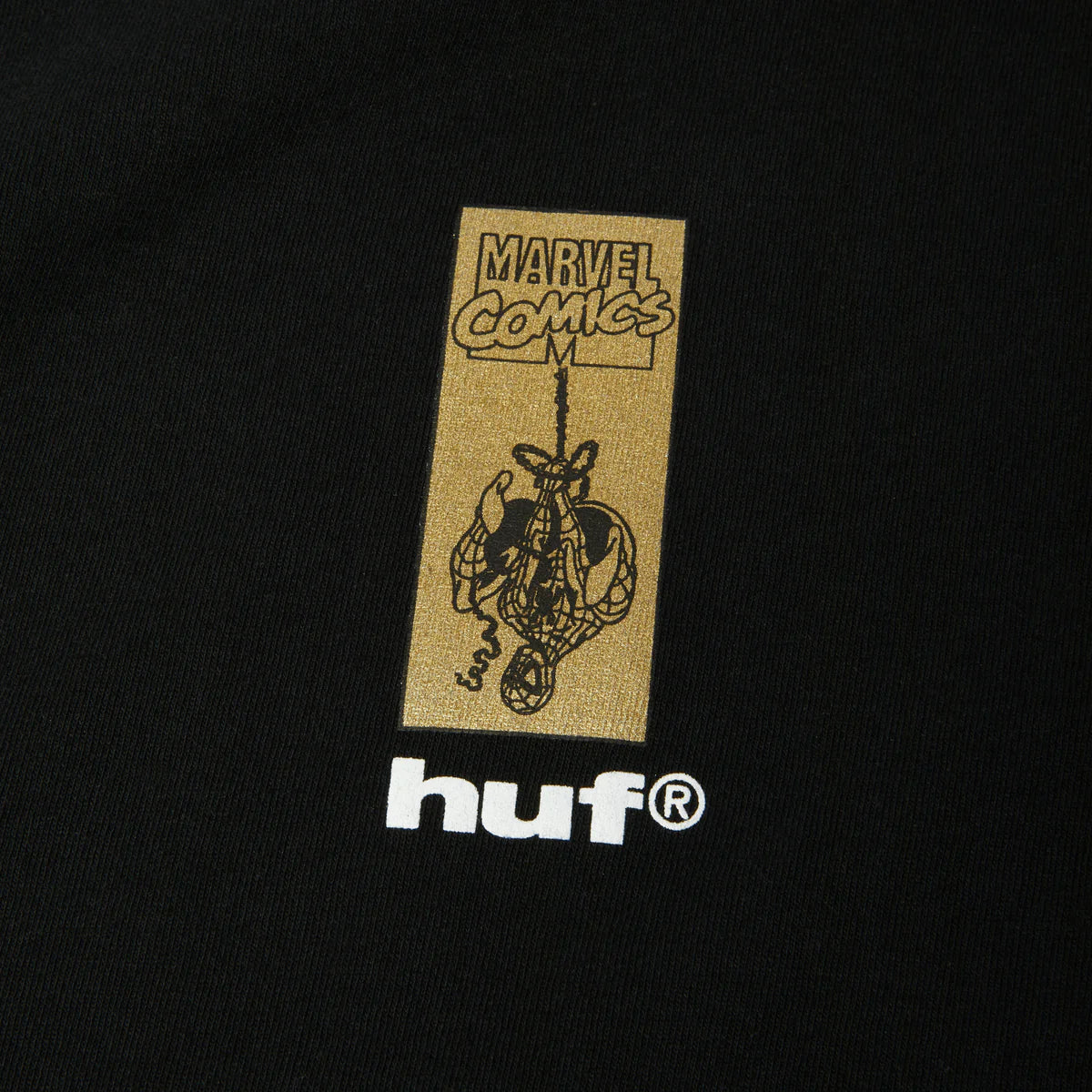 HUF x Marvel Spider-Man Arachknight Gold T-Shirt