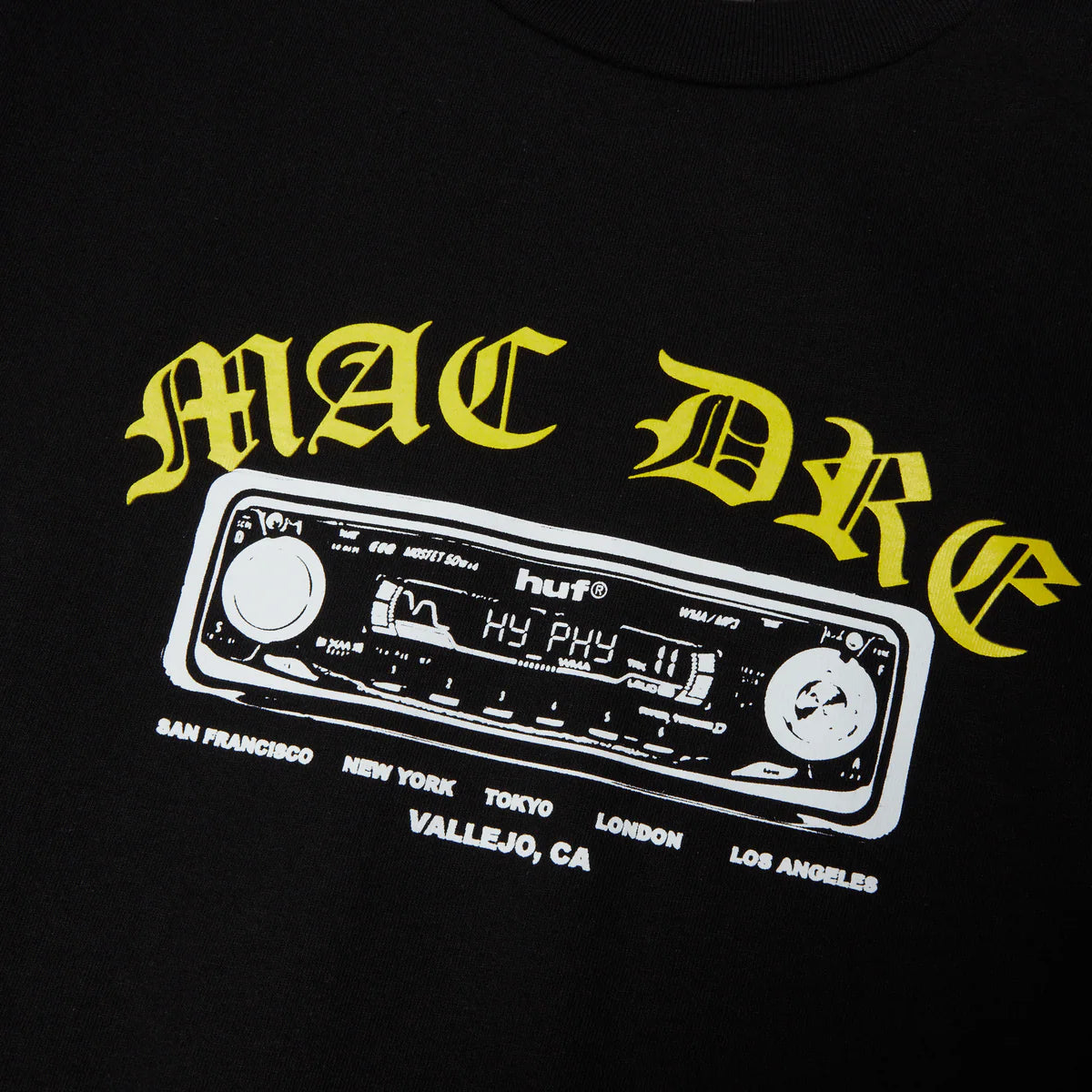 HUF x MAC DRE Best of Mac Dre T-Shirt
