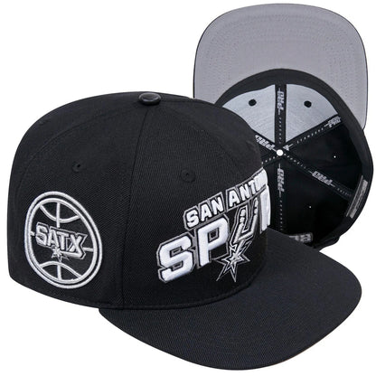 PRO STANDARD NBA San Antonio Spurs Retro Classic Unisex Logo Wool Snapback