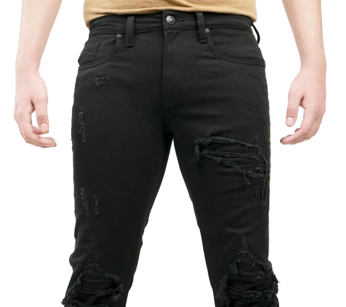 OCTAGON Rip & Repair Jeans