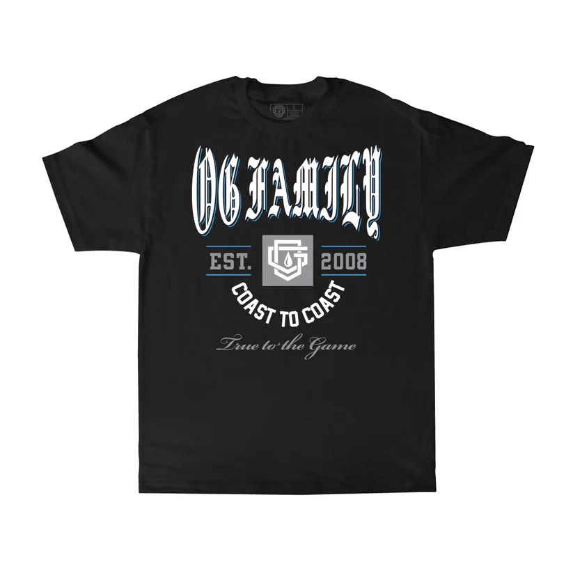 OG FAMILY Coast To Coast Graphic Print T-Shirt