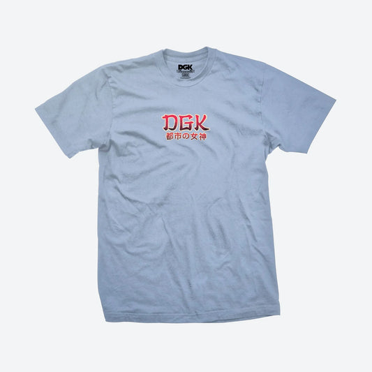DGK Demon Goddess Graphic T-shirt - Sky Blue