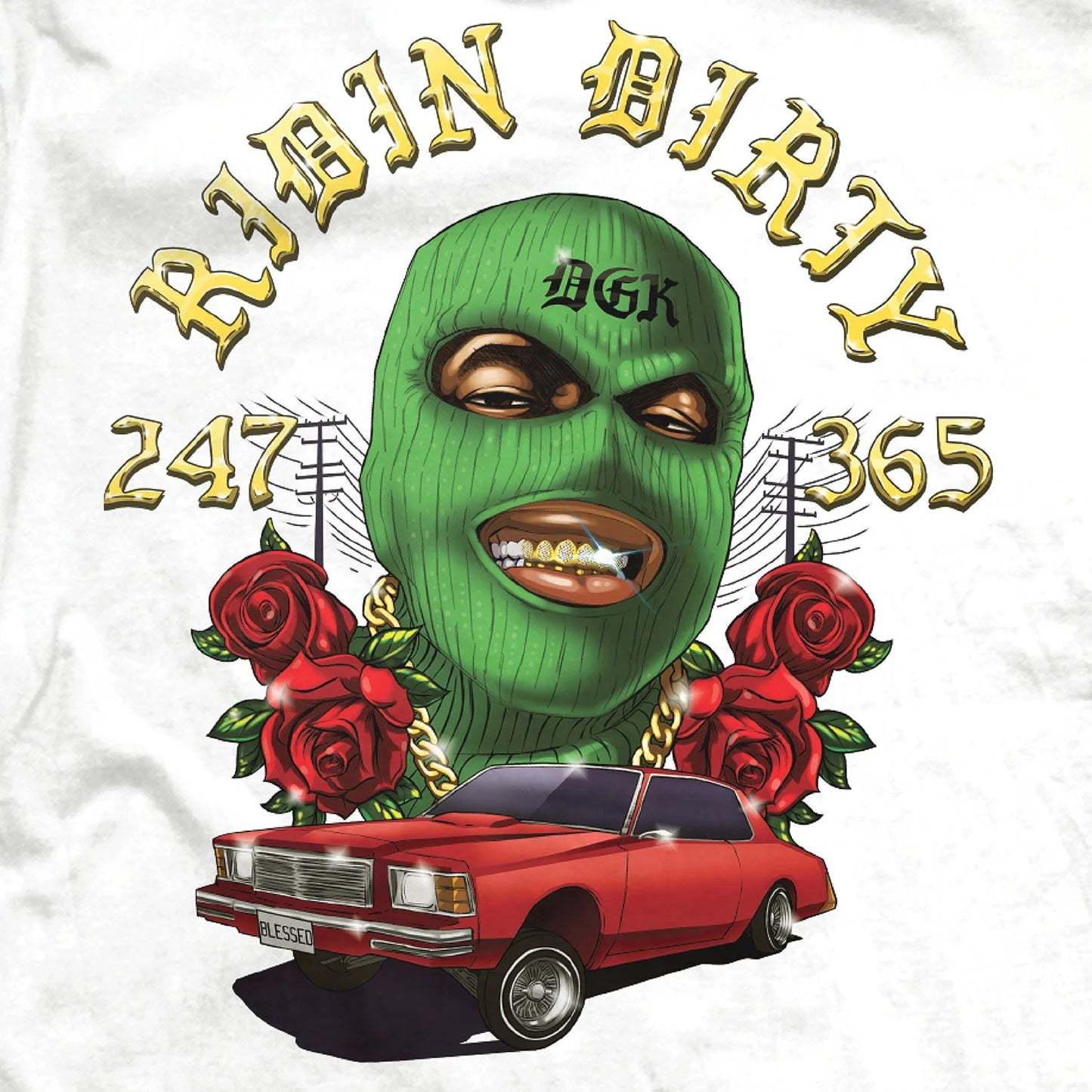 DGK Ridin' Dirty Graphic T-Shirt