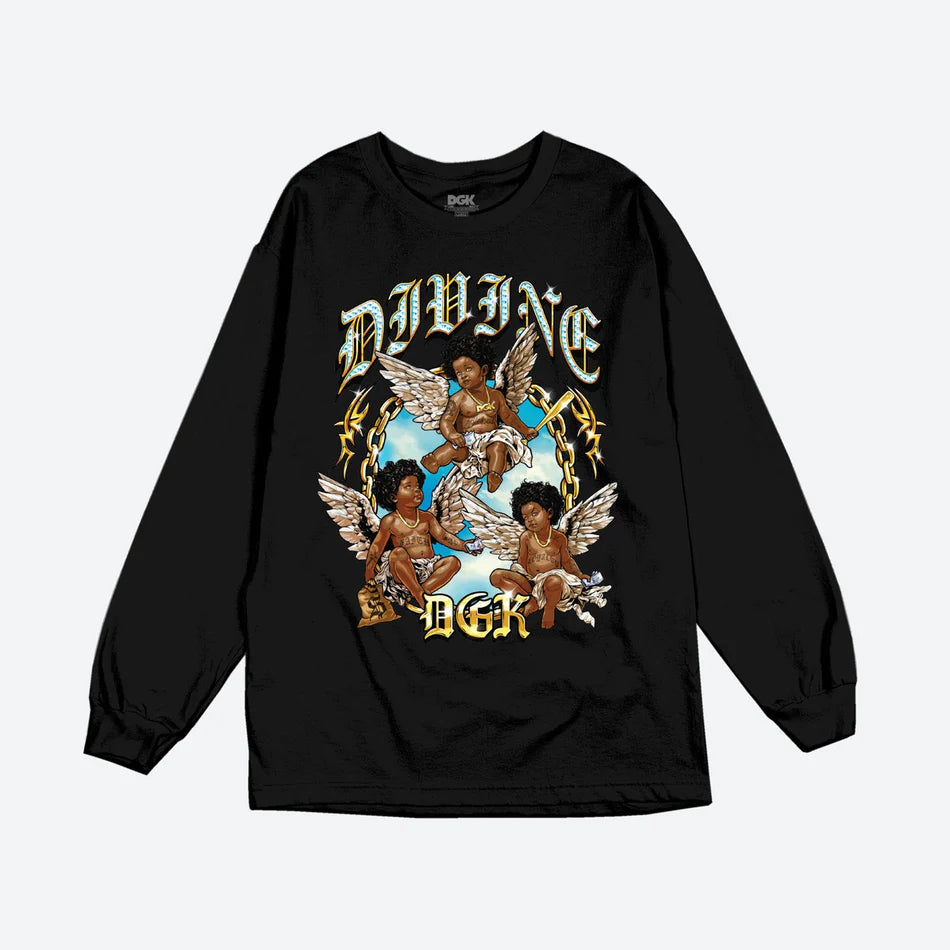 DGK Wings Long Sleeve Graphic T-Shirt