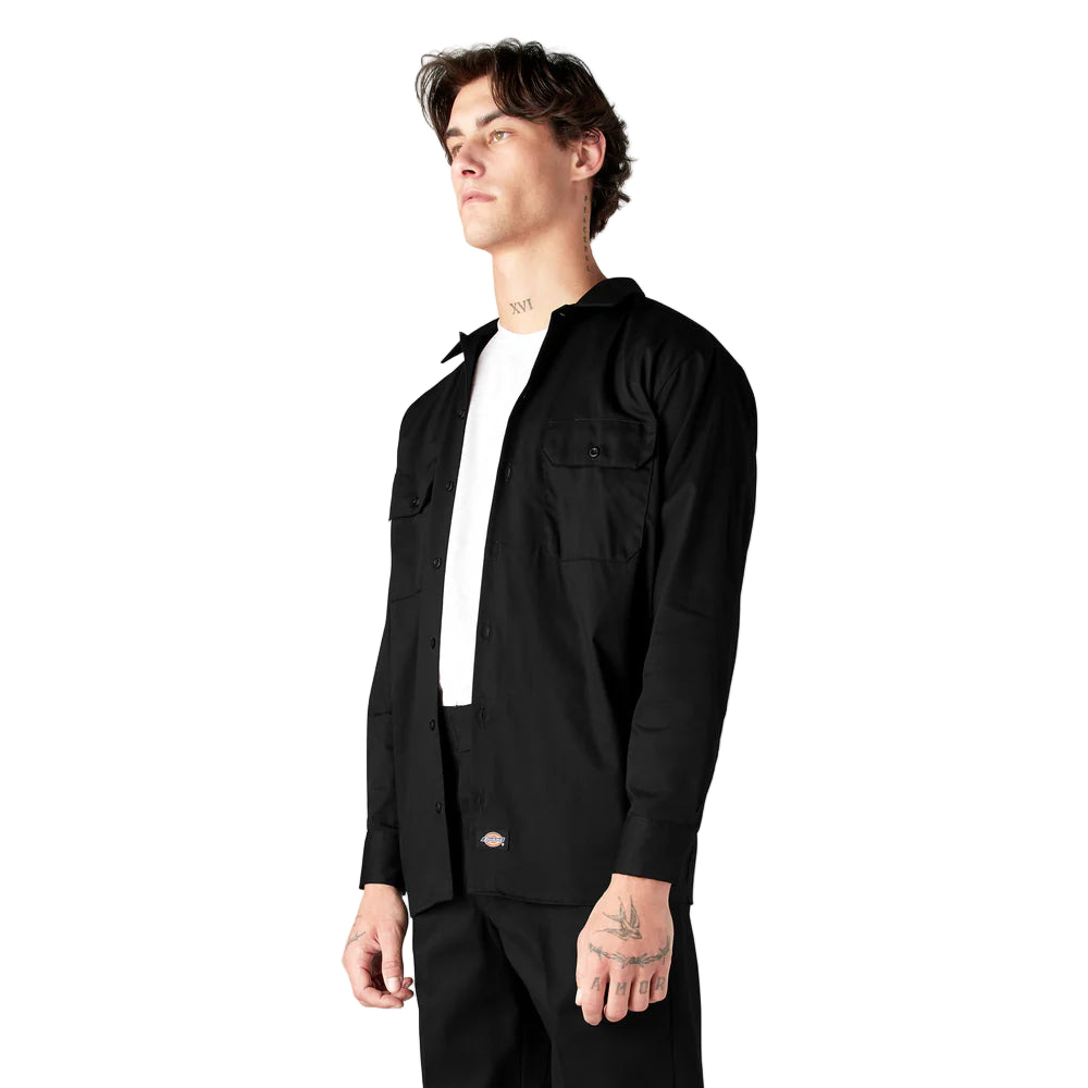 DICKIES Long Sleeve Work Shirt