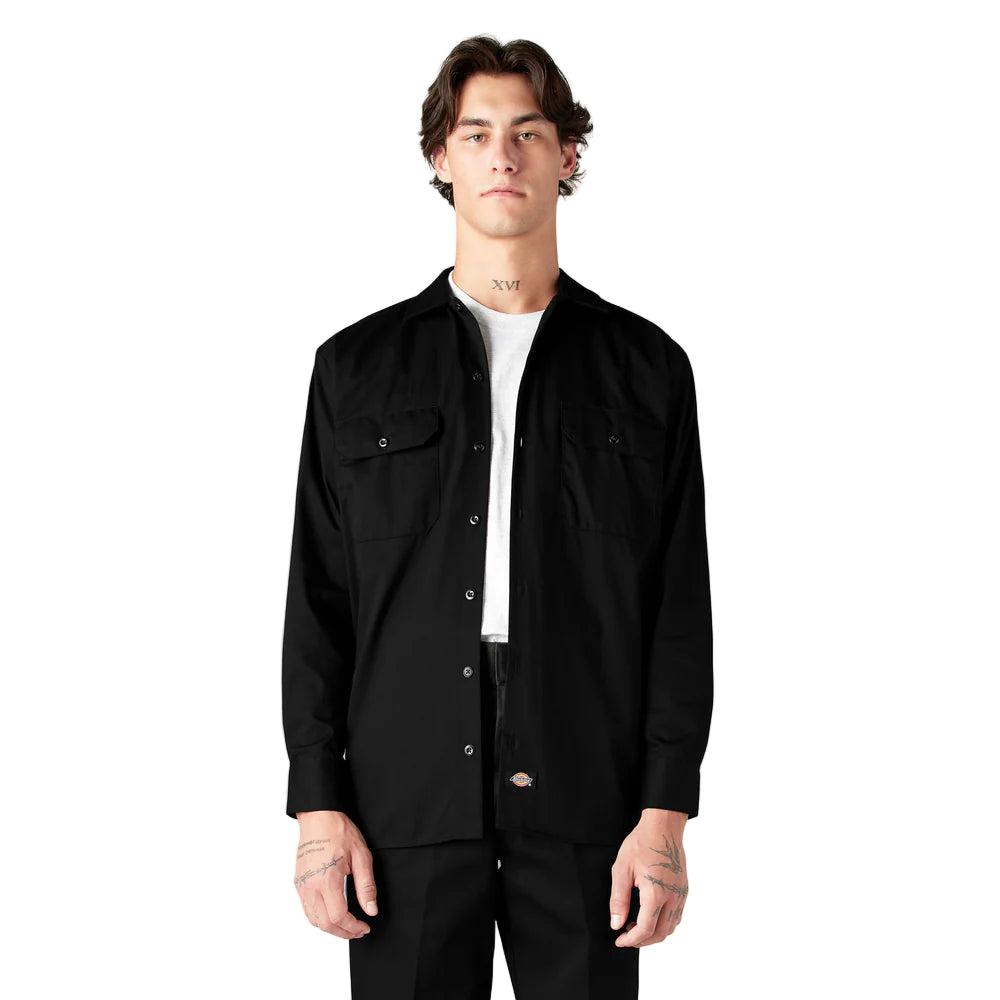 DICKIES Long Sleeve Work Shirt