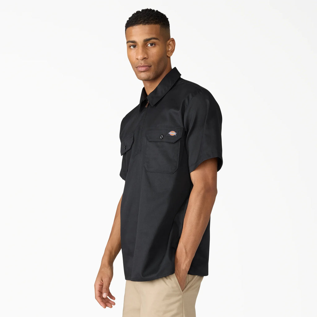 DICKIES 1/4 Zip Work Shirt