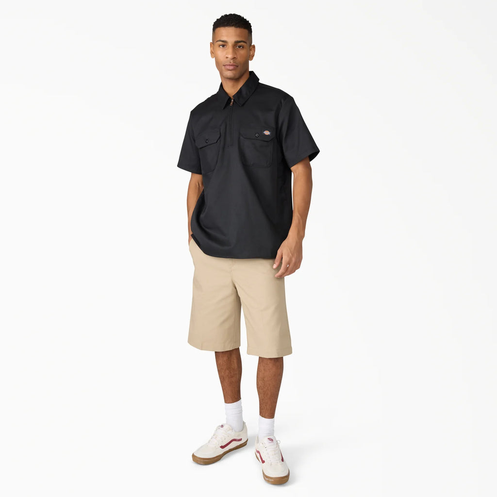 DICKIES 1/4 Zip Work Shirt