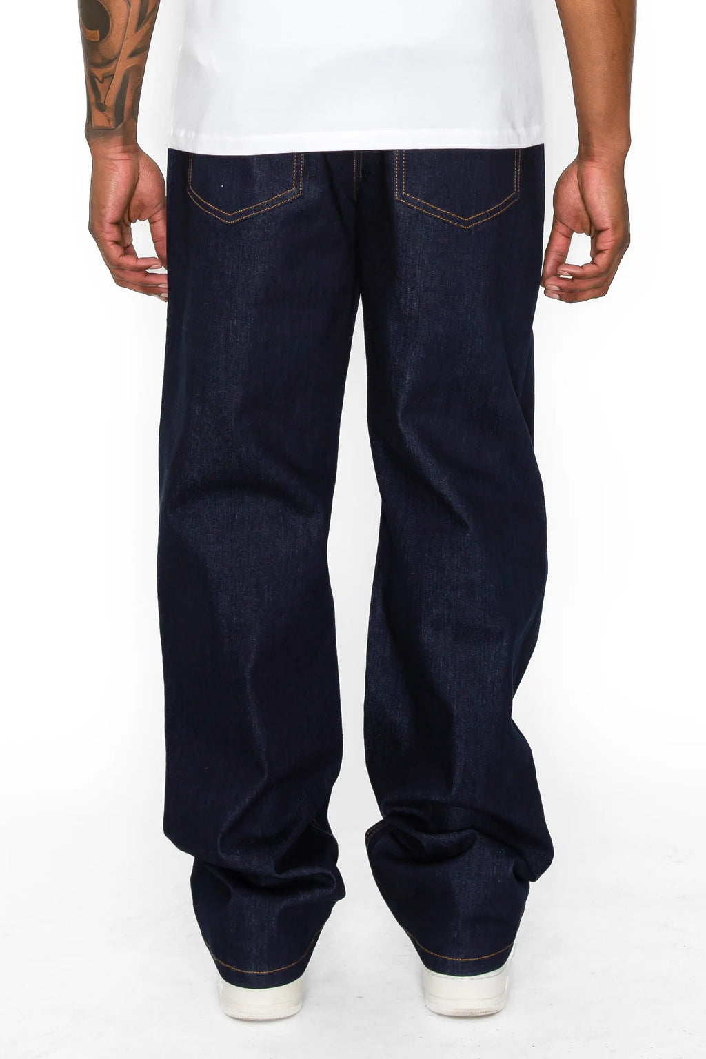 VICTORIOUS Essential Baggy Raw Denim Jeans