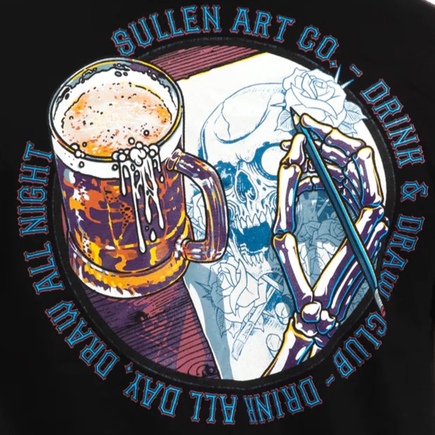SULLEN Drinking Club Premium Graphic T-Shirt
