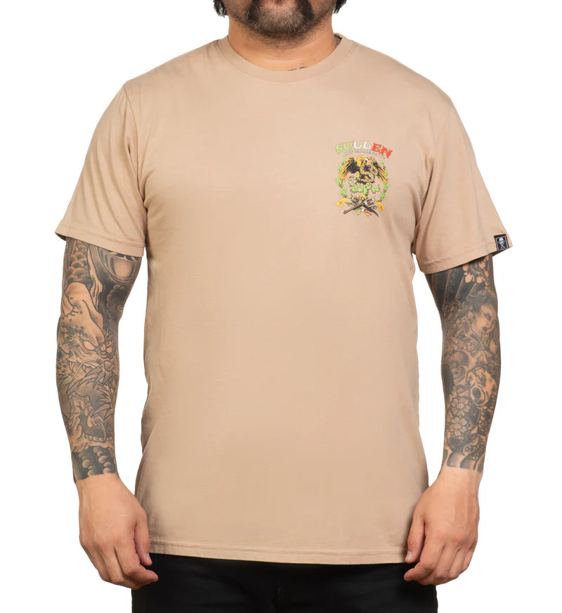 SULLEN 6 Shooter Crest Premium Graphic T-Shirt