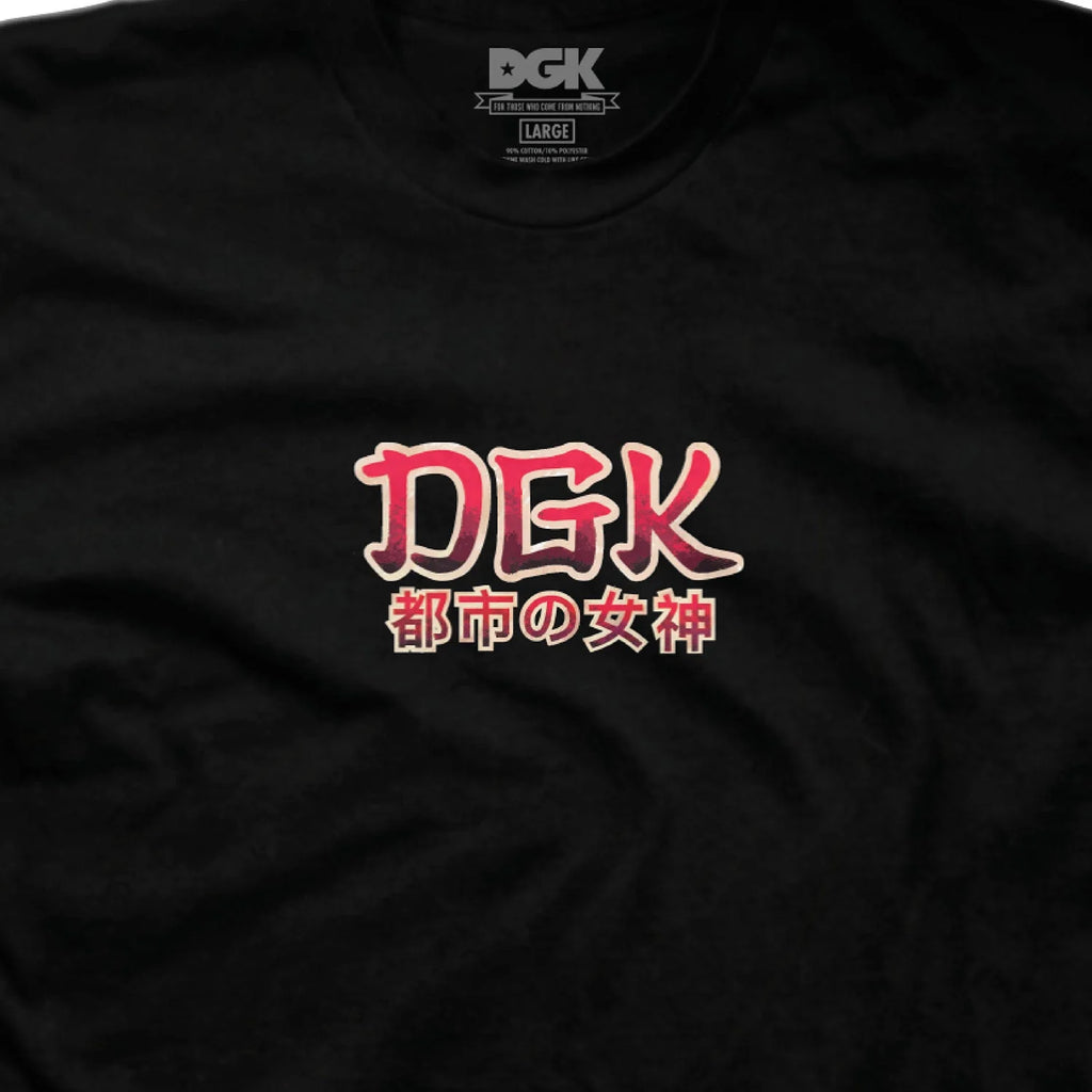 DGK Demon Goddess Graphic T-shirt - Black