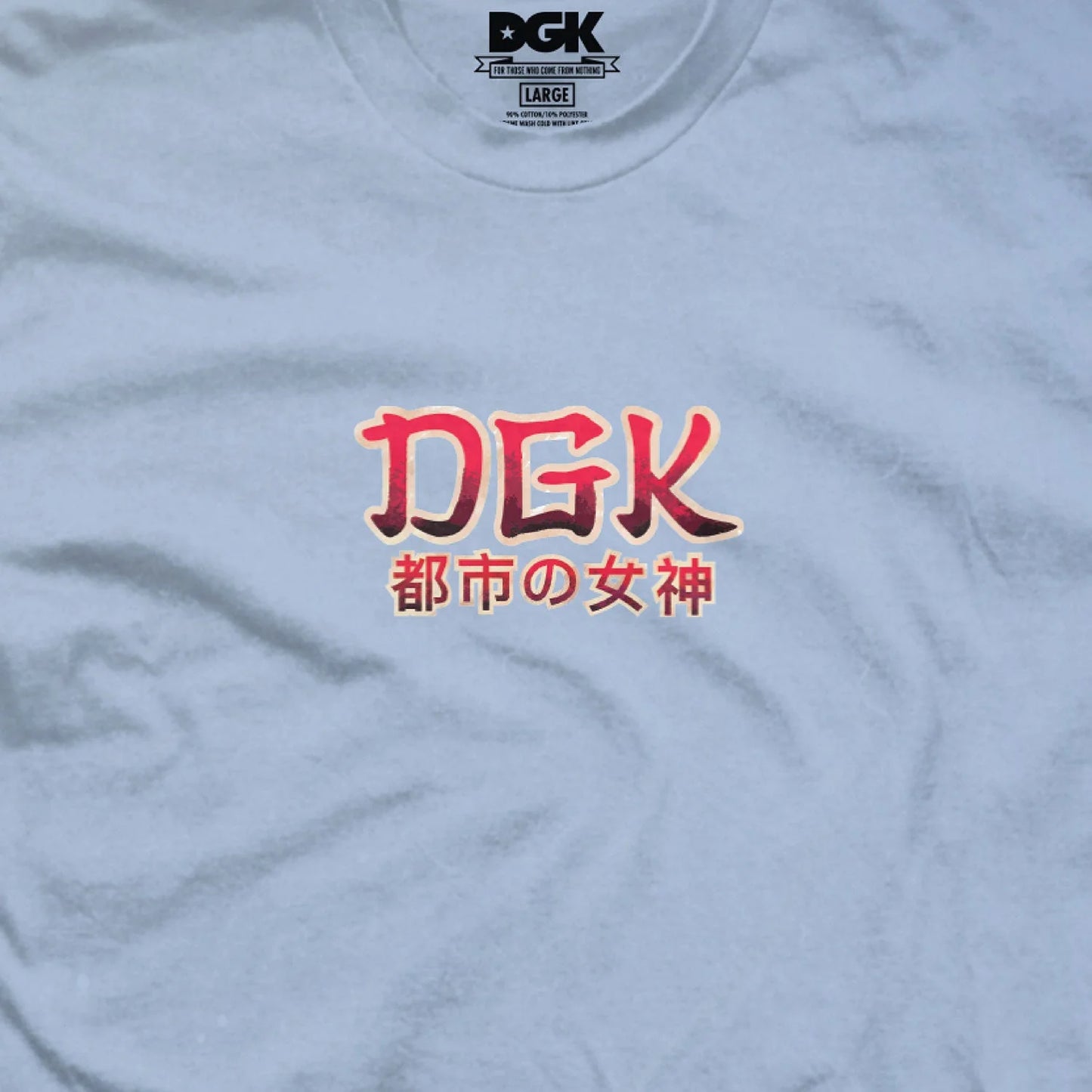 DGK Demon Goddess Graphic T-shirt - Sky Blue