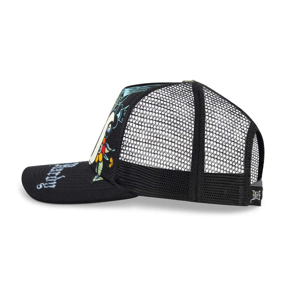 ED HARDY Tiger Skull Trucker Hat