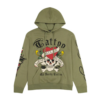 ED HARDY LKS Skull Hoodie