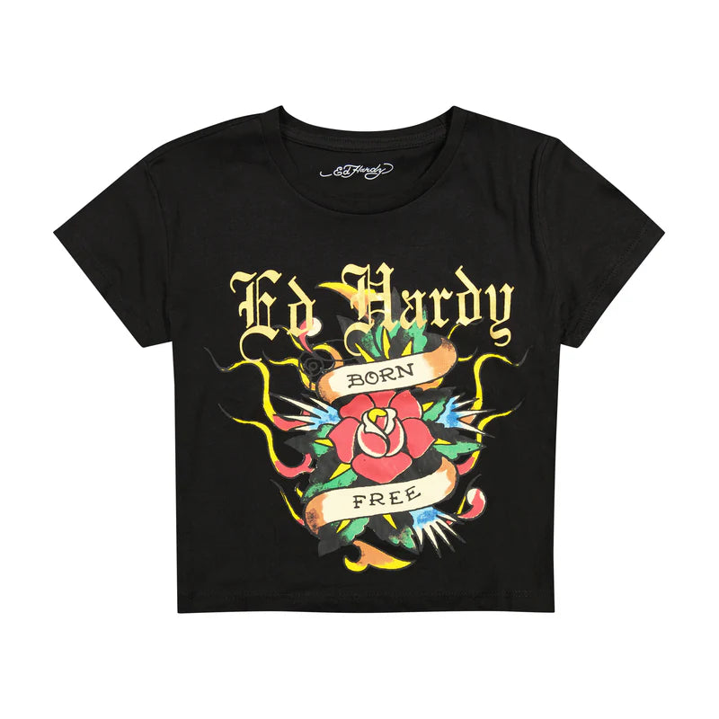 ED HARDY Born Free Baby Tee