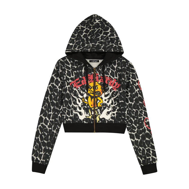 ED HARDY Baby Devil Zip Front Hoodie